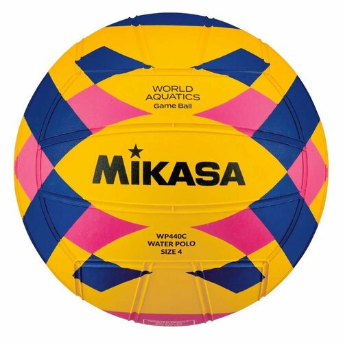 Мяч для водного поло Mikasa WP440C, размер 4, FINA Approved