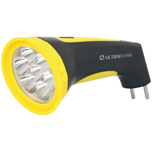 Ручной фонарь Ultraflash LED3807M чёрно-жёлтый