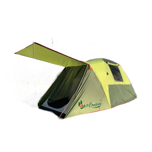 Палатка шатер туристическая MirCamping 1860 большая 4 местная палатка шатер тамбуром для отдыха на природе
