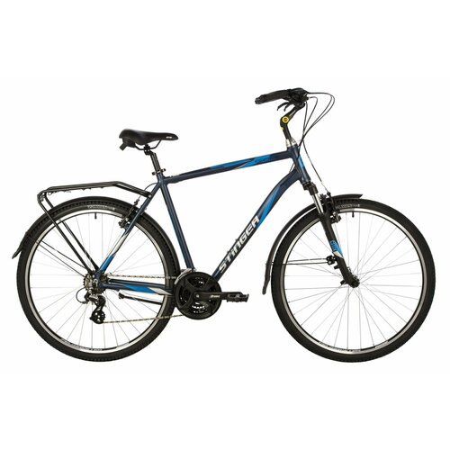 Велосипед STINGER 700C HORIZONT STD 28'синий, алюминий, размер 52
