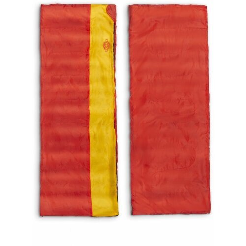 Спальный мешок Novus T20N, красный/желтый, молния с левой стороны