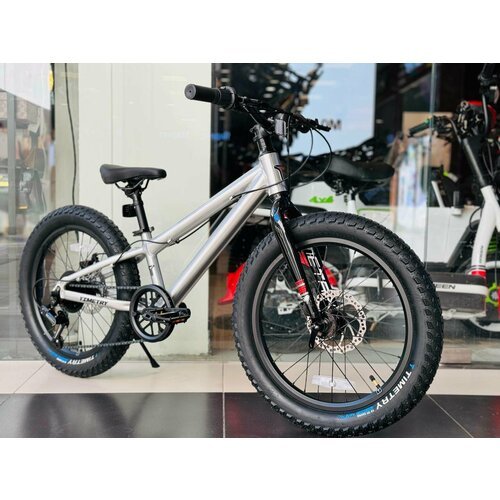 Горный детский велосипед TimeTry 279 7s, 20 дюймов / для мальчиков и девочек, для прогулки / скоростной, спортивный велик, серебрянный
