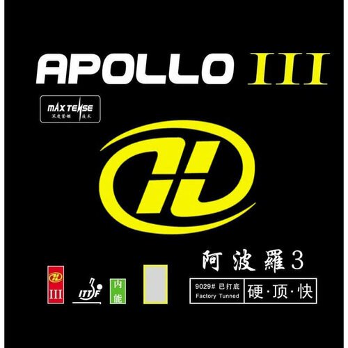 Накладка для н/тенниса Yinhe Apollo III (3) Soft, Red, Max