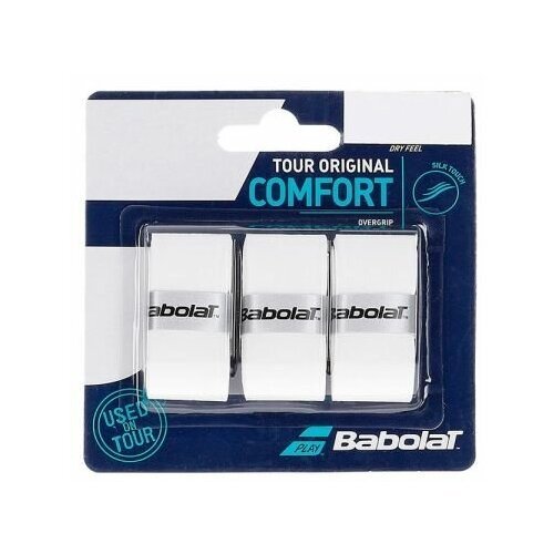 Обмотки Babolat Tour Original 3шт Белый 653047-101