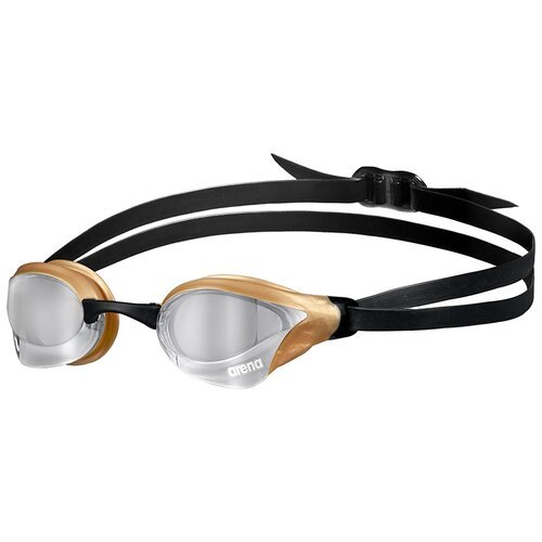 Очки для плавания arena Cobra Core Swipe Mirror, silver-gold