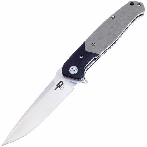 Bestech Складной нож Swordfish сталь D2, рукоять Black/Beige G10 (BG03B)