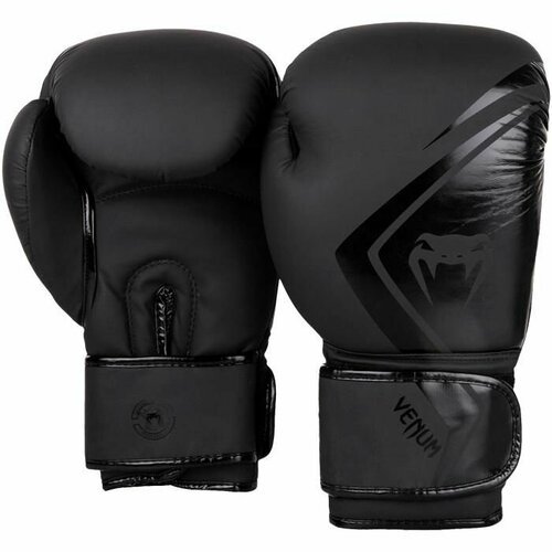 Боксерские перчатки тренировочные Venum Contender 2.0 - Black/Black (8 oz)