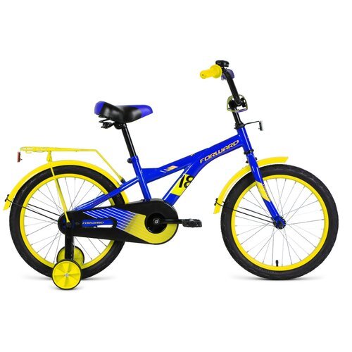 Детский велосипед FORWARD Crocky 18 (2021) синий/красный (требует финальной сборки)
