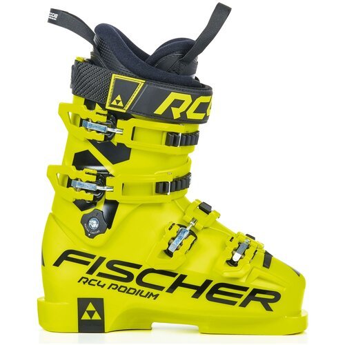 Детские горнолыжные ботинки Fischer RC4 Podium 90, р.23.5см, yellow/yellow