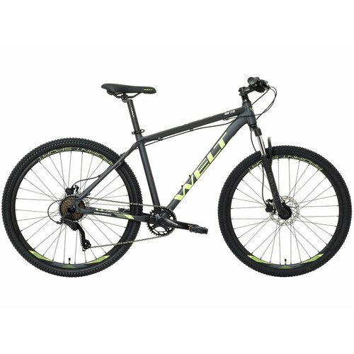 Горный велосипед Welt Ridge 1.0 HD 27, год 2024, цвет Серебристый, ростовка 18