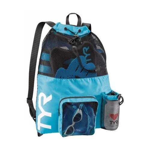 Рюкзак для аксессуаров TYR Big Mesh Mummy Bag , Цвет - голубой; Материал - Полиэстер 100%