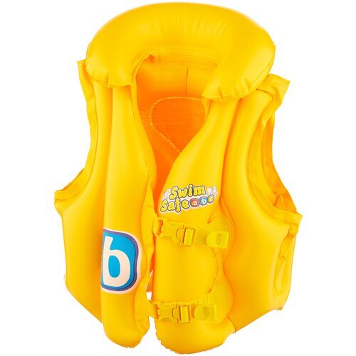 Жилет для плавания Bestway Swim Safe step B 32034, желтый