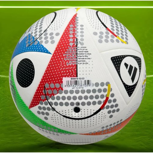 Мяч футбольный Adidas EURO 24 Fussballliebe, Germany, размер 5, тренировочный