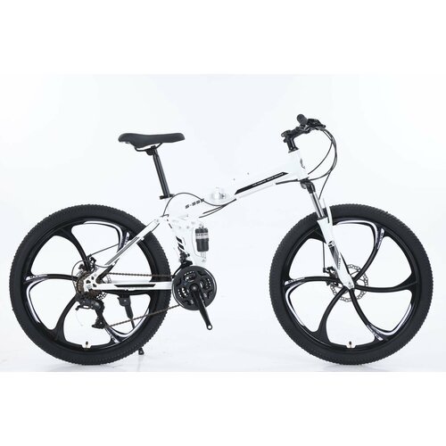 CRUZER S555 - складной велосипед с 21 скоростью, колесами 26', рамой 17 и литыми дисками, 2024