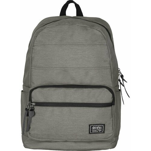 Рюкзак / Street Bags / 6308 Меланж и две прострочки 44х16х30 см / светло-серый