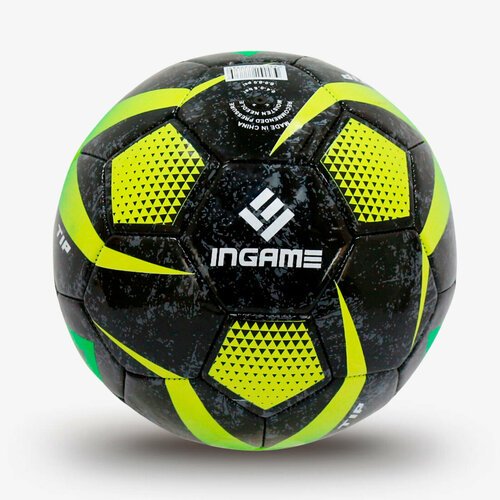 Мяч футбольный INGAME TIP, цвет желтый размер 5