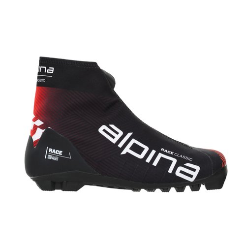 Детские лыжные ботинки alpina Racing Classic 2021-2022, р.4 UK, red/black/white