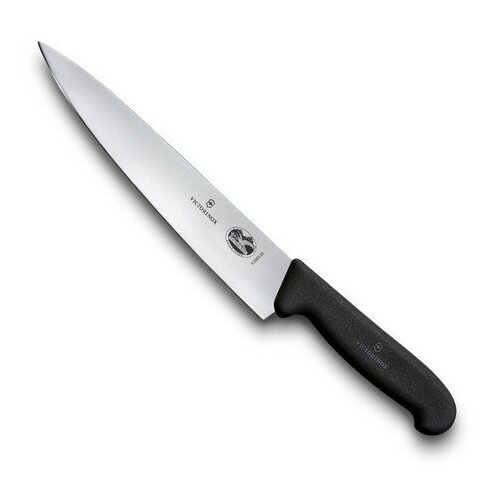 Нож Victorinox разделочный, лезвие 25 см, черный (5.2003.25)