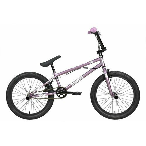 Велосипед Stark Madness BMX 2 (2024) 9' фиолетово-серый/перламутр/черный