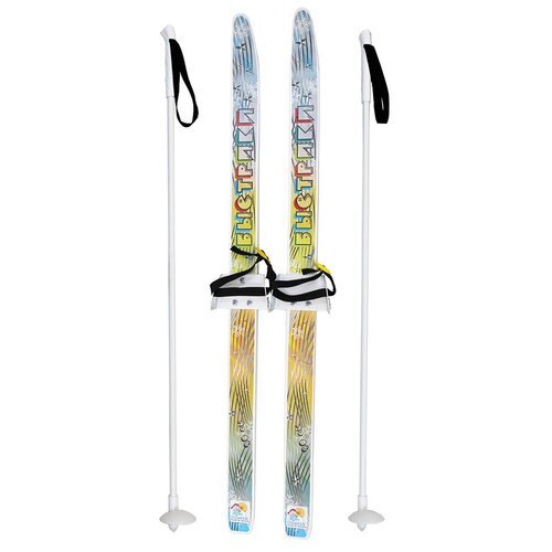 Лыжи детские Ski Rase с палками 5272-00, 120 см