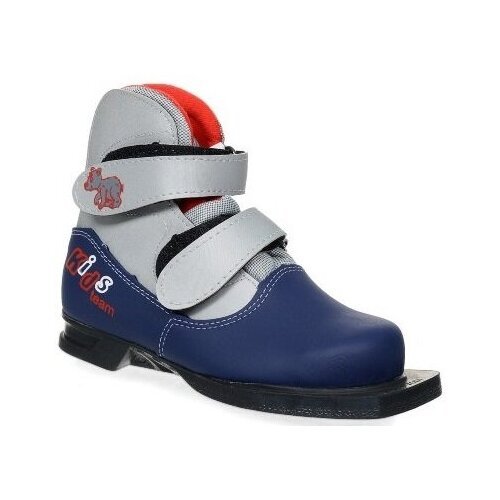 Ботинки лыжные Marax KIDS р.35, blue-silver