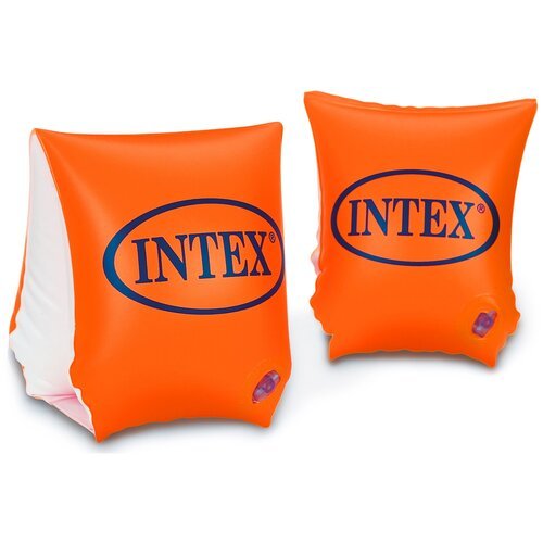 Нарукавники для плавания Intex Deluxe 58642, оранжевый