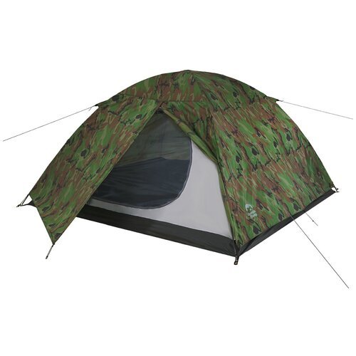 Палатка двухместная JUNGLE CAMP Alaska 4, цвет: камуфляж