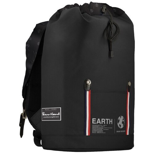 Городской рюкзак Bruno Visconti Планета Земля 12-011-001, черный