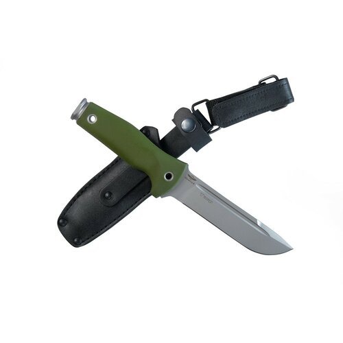 Нож Таир (сталь 70Х16МФС), зеленая рукоять