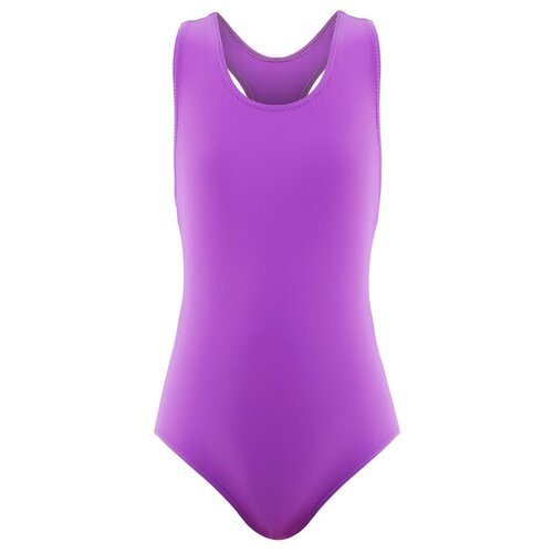 ONLYTOP Купальник для плавания сплошной, фиолетовый, размер 42