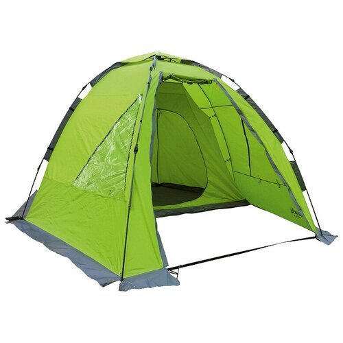 Палатка кемпинговая четырёхместная NORFIN Zander 4, зеленый