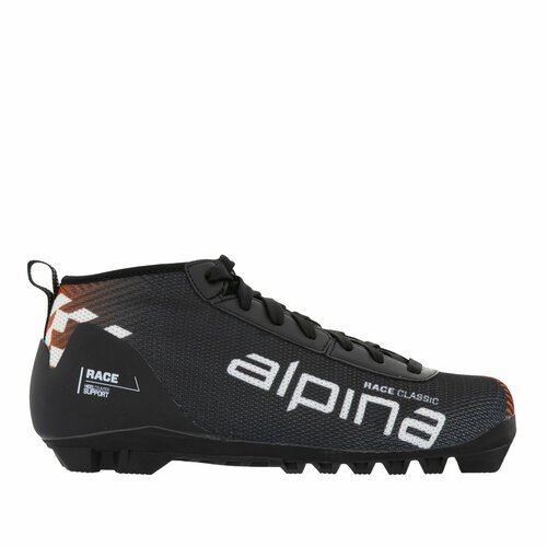 Ботинки для лыжероллеров alpina R CL SM 2022-2023, р.9.5, black/white