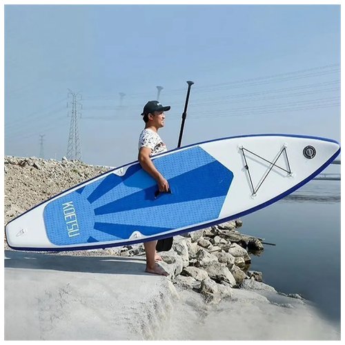 Надувная SUP-доска (SUP board) Koetsu 10.6(320см) с насосом, веслом и страховочным лишем. 320х76х15см