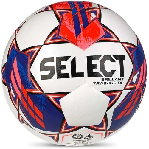 Футбольный мяч SELECT BRILLANT TRAINING DB V23, бел/кр/син, 5