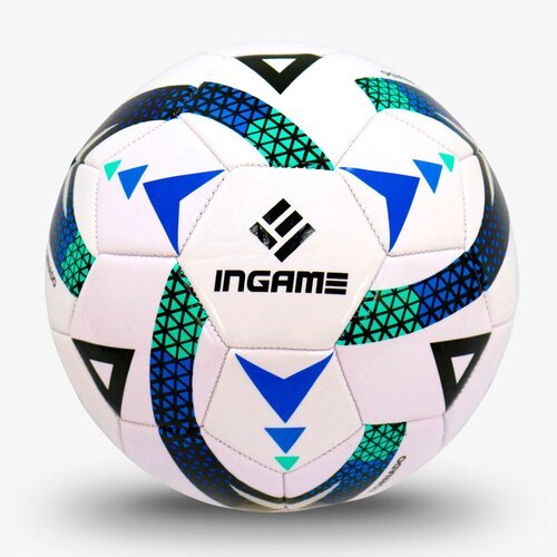 Мяч футбольный INGAME TORNADO, цвет синий, размер 5
