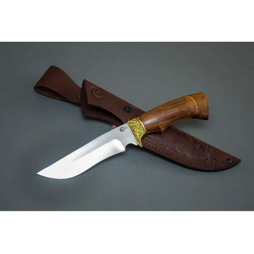 Нож туристический охотничий Галеон, Ворсма, сталь 65х13, амазаку
