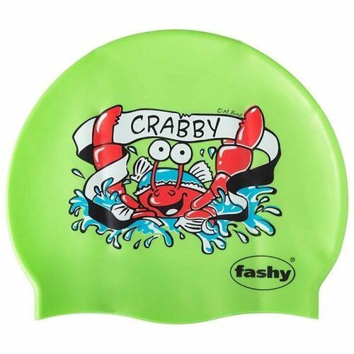 Шапочка для плавания силиконовая детская Fashy 3047