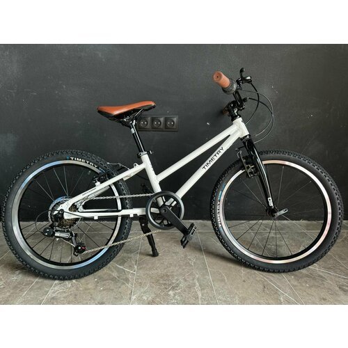 Велосипед Time Try ТT267/7s 20' Алюминиевая рама 10' Горный Подростковый детский Унисекс, белый