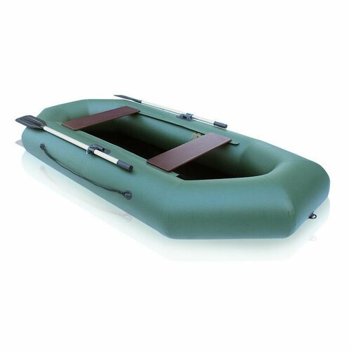 Лодка надувная LEADER Compakt 240 ФС фанерная слань лодка гребная цвет зеленый 4042022