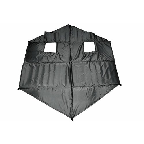 Пол Гекса 200х200 см для зимней палатки Зонт 6-угольный, с 2 отверстиями для лунок, оксфорд 210, утепленный