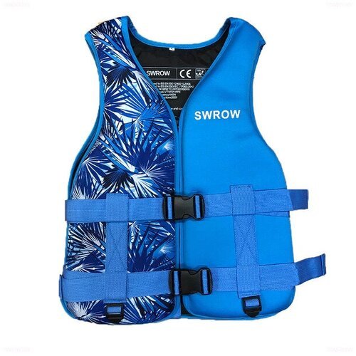 Детский спасательный жилет SWROW XS 20-30 кг (голубой)