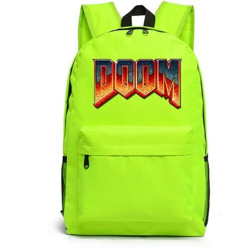 Рюкзак Дум (Doom) зеленый №2