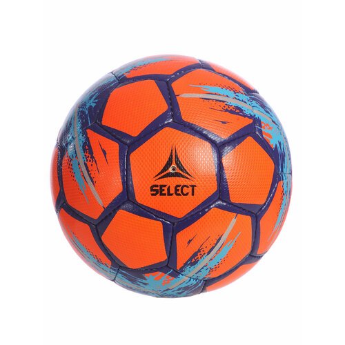 Футбольный мяч Select, 4 размер оранжевый