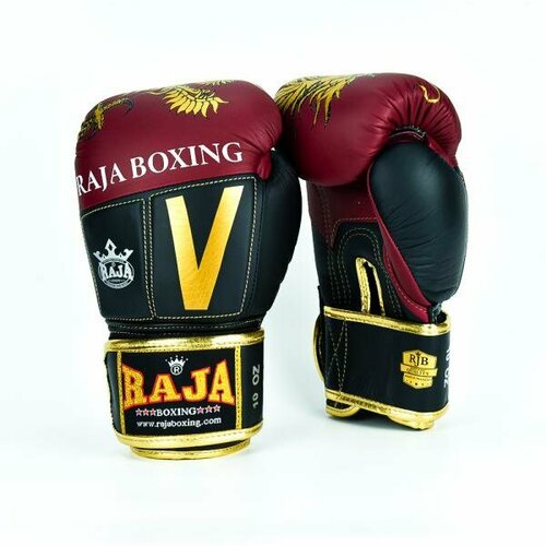 Перчатки боксерские Raja Boxing Victory, 12 OZ, красный