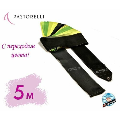 Лента PASTORELLI Мультиколор 5м. 03221 Черный-Желтый-Зеленый FIG