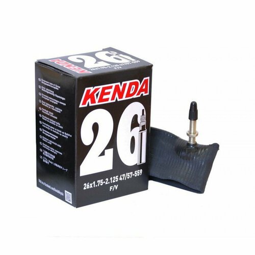 Камера велосипедная KENDA 26x1,75-2,125, спорт. ниппель 32мм
