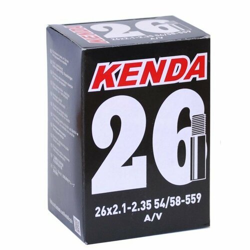 Велосипедная камера KENDA 26'х2,10-2,35 AV (5-516306)