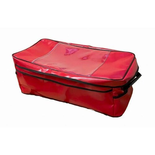 Большая сумка на баллон надувной лодки (красная)