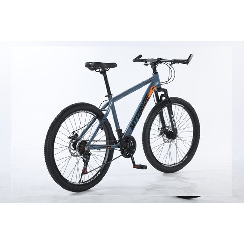 Велосипед Горный MTO Ride 29', 2023, 18', серебристо-оранжевый