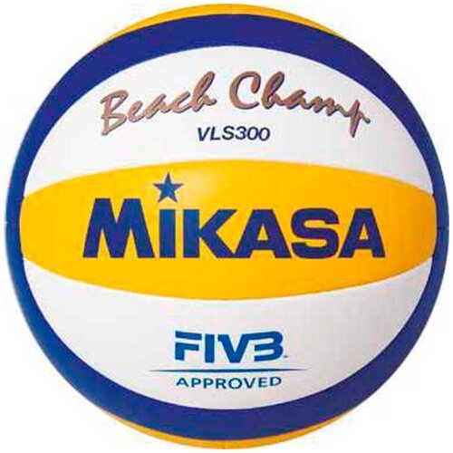 Мяч волейбольный MIKASA Beach Champ, офиц. мяч FIVB синтетическая кожа, маш./ш, VLS300